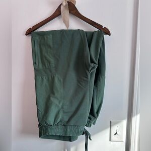 Anthropology Daily Practice XL Army Green Jogger Pants